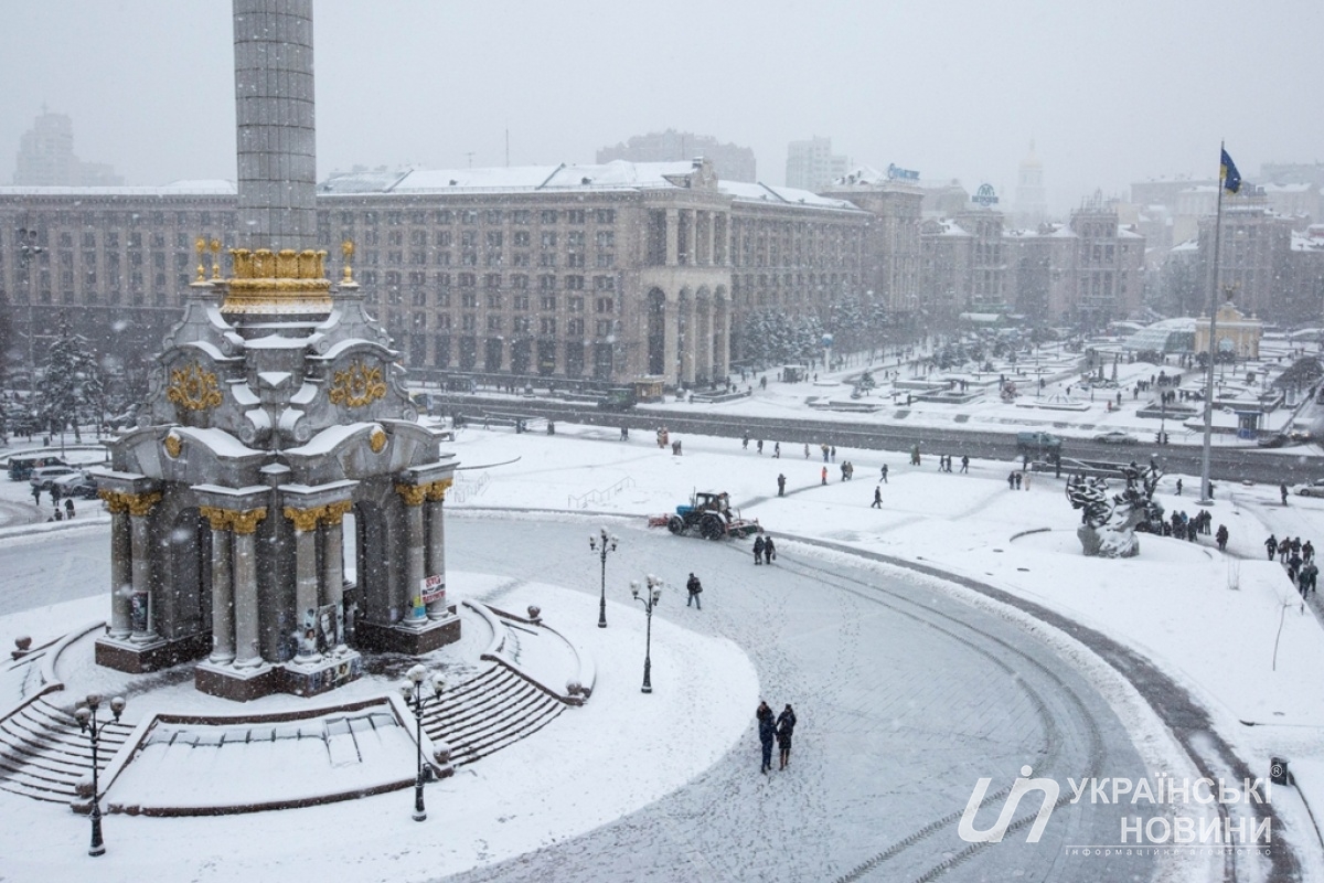 Украина Зимой Фото
