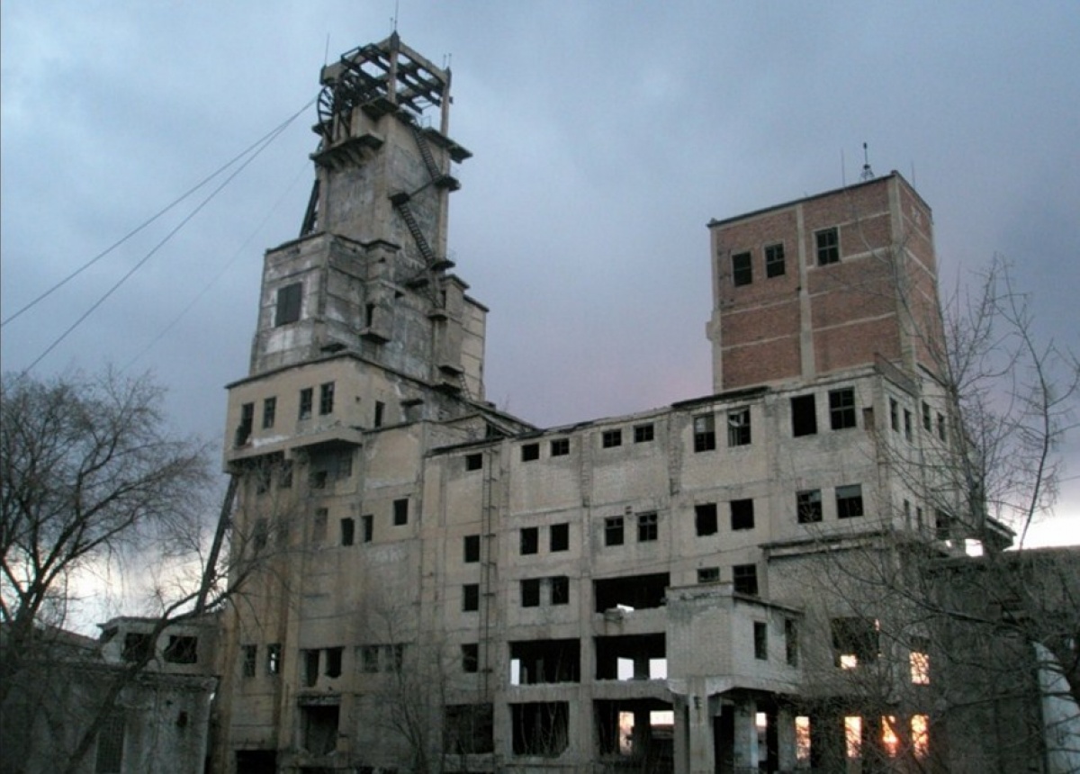 В советское время на шахте "Юнком" был проведен подземный ядерный взрыв. Фото:frankensstein - LiveJournal