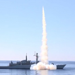 Pakistan conducts anti-ship ballistic missile test.. Photo by pakistantoday.com.pk