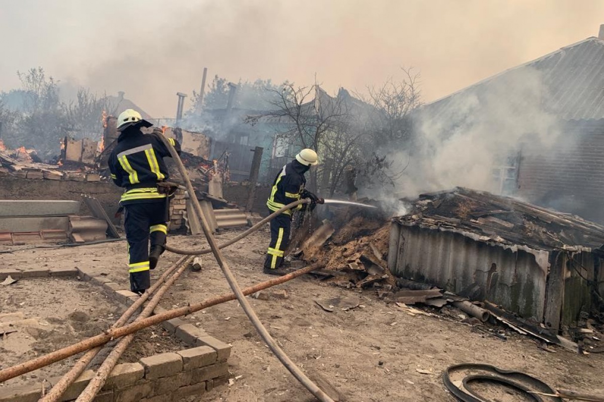 Пожар, Луганская область, Лесной пожар, пожар в Луганской области