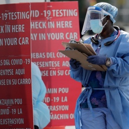 Coronavirus in The USA. Photo by voanews.com