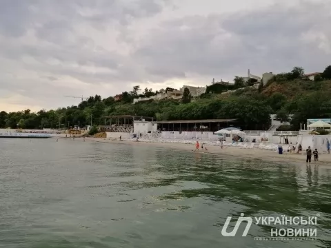 Пляж в Одессе. Иллюстративное фото