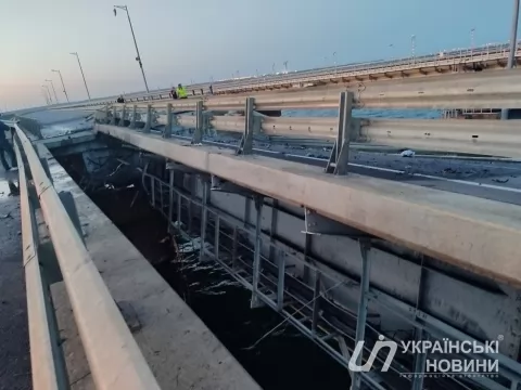 ISW predicts consequences of attack on Crimean bridge for Russian army logistics in Ukraine's south
