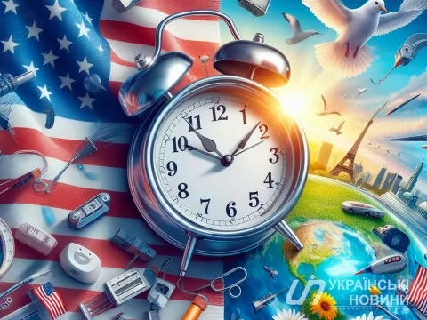 США перешли на летнее время. Изображение создано с помощью ИИ Dall-E 3