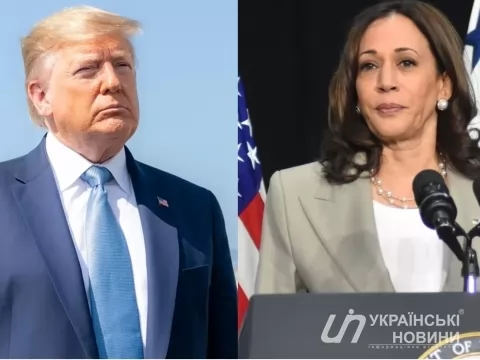 Дональд Трамп і Камала Гарріс. Колаж: УН