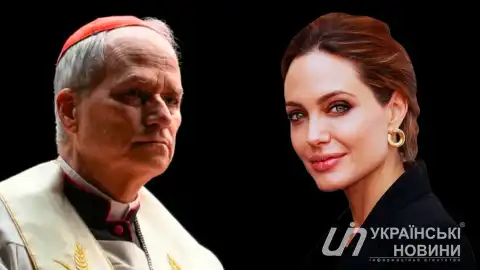 Папа Римский Лев XIV и Анджелина Джоли. Коллаж: УН