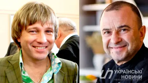 Лери Винн и Виктор Павлик. Коллаж: Украинские Новости