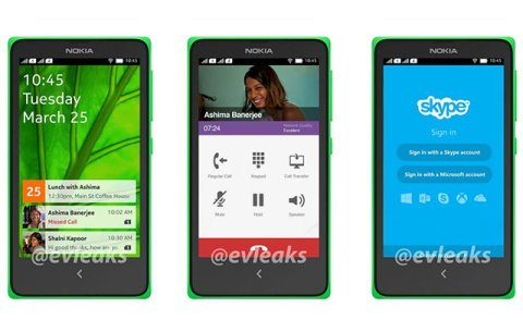 Интерфейс телефона на Android от Nokia