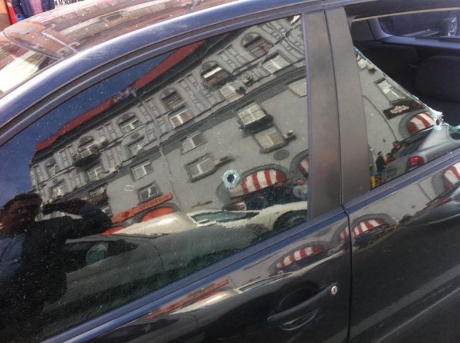 Стрельба в районе Бессарабского рынка 