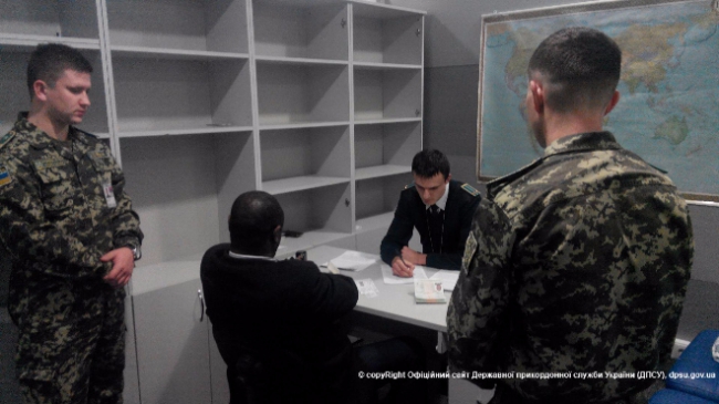 Один из задержанных преступников 