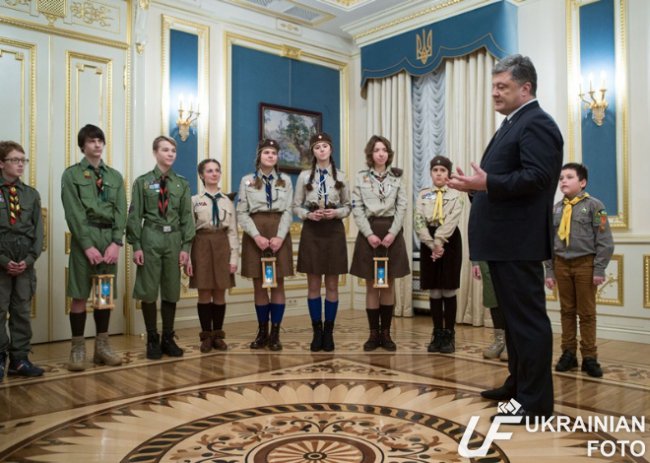 Вифлеемский огонь мира прибыл в Украину