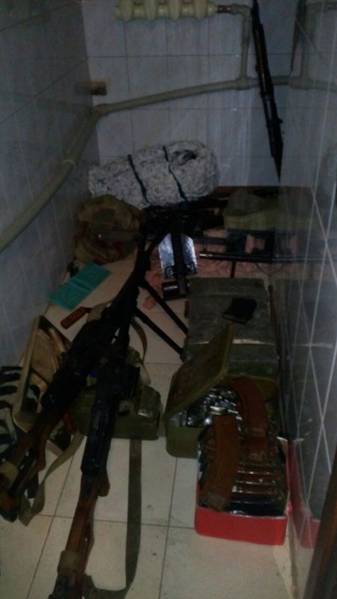 На Донбассе обнаружили схрон с 19 подствольными гранатометами к автомату Калашникова