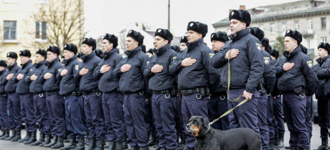 Активисты Майдана, Полиция в Киеве