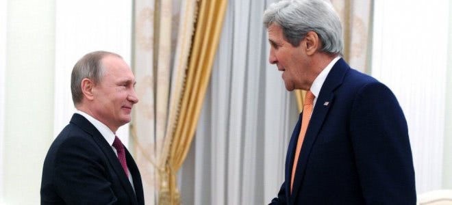 Владимир Путин, Москва, госсекретарь США Джон Керри